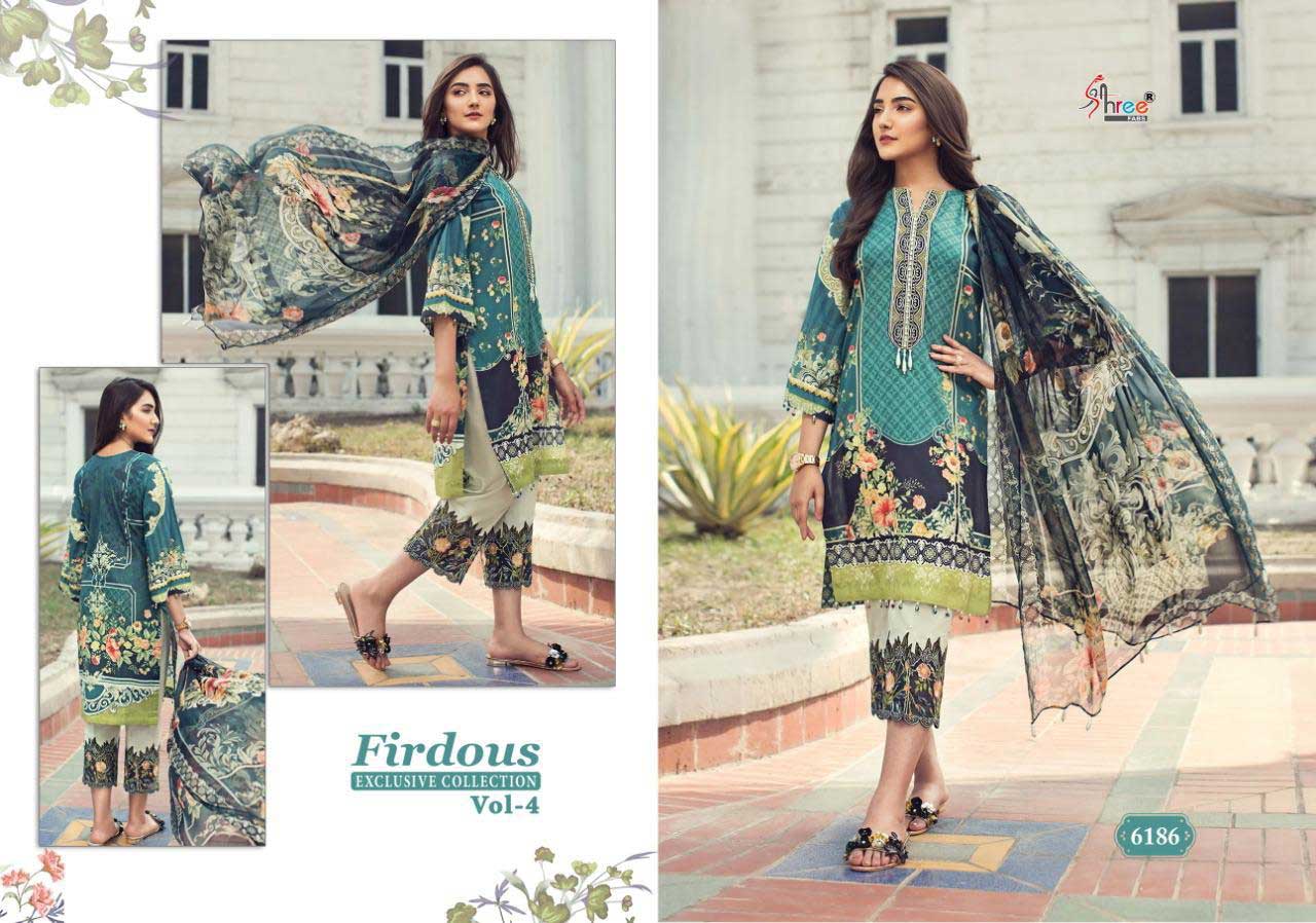 Shree fab Firdous Exclusive Collection Vol 4 Salwar suit Shree fab Firdous Exclusive Collection Vol 4 Salwar suit